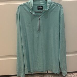 Straight Down Light Blue Quarter-Zip Pullover